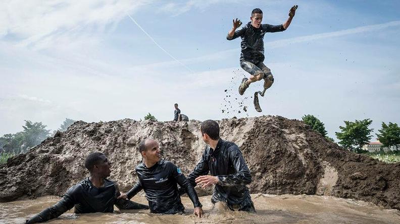 Épreuve de la warrior race lors du challenge Ad Victoriam 2018 Épreuve de la warrior race lors du challenge Ad Victoriam 2018