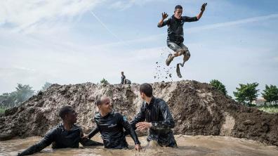 Épreuve de la warrior race lors du challenge Ad Victoriam 2018
